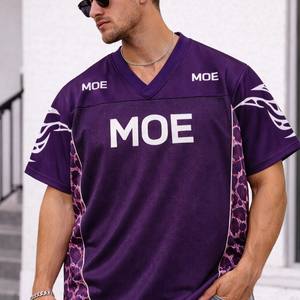 Camiseta de Fútbol Americano Personalizada, Premium, Talla Grande, con Estampado de Camuflaje, Estilo Vintage, Unisex, Proveedor de Camisetas de Fútbol Americano - Product Image 4