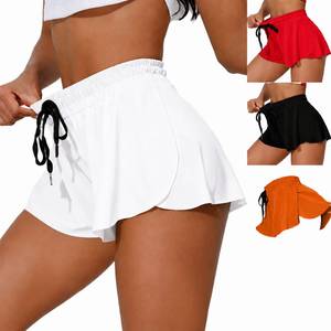 Seamless Breathable Women's Sports Shorts <b>Tummy</b> <b>Control</b> Workout Yoga Scrunch Butt Running Gym Tights Spandex/Nylon - Product Image 1