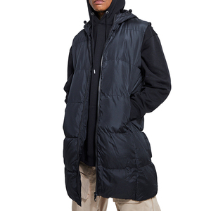 Veste matelassée en duvet pour homme, personnalisée avec logo, col montant, couleur bleue brillante, effet métallique, vente en gros - Product Image 1