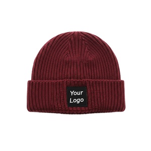 Oem Manufacturer <b>Winter</b> Solid Color Outdoor Wear quick dry Beanie breathable Wholesale Cheap Price jacquard <b>Winter</b> Hat Beanies - Product Image 1