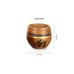 Hotel Restaurant Unique Durable Ceramic <b>Clay</b> Made Single Use Beer Glasses Water Drinking Glassware for Optimal Experience - Product Image 2