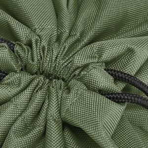 Bolsa con cordón de sarga de algodón reciclado a rayas para ropa interior, pañuelos, bolsos, tamaño personalizado, bolsa con cordón de algodón para polvo, bolsillo impermeable - Product Image 3