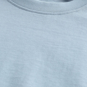 เสื้อยืดโอเวอร์ไซส์วินเทจผู้ชาย ผ้าฝ้ายฟอกทรงหลวม สตรีทแวร์ ลายกราฟิก เสื้อยืดโลโก้สั่งทำ เสื้อผ้าลำลอง คอกลม แขนสั้น - Product Image 4