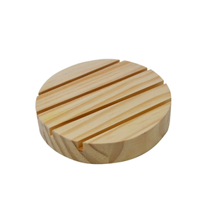 Wood <b>Soap</b> Holder 3 PCS In Drain Crafts Top Quality Wood <b>Soap</b> Holder Easy To Clean Bathroom <b>Soap</b> Holder - Product Image 4