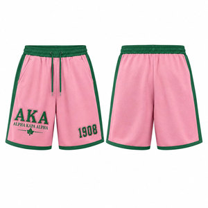 Shorts Alpha Kappa Alpha para Mujer, Ropa de Hermandad Griega, Shorts Deportivos Elegantes para el Gimnasio de Verano y Uso Diario - Product Image 1
