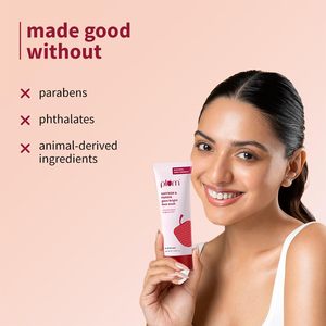 Nettoyant visage illuminateur et éclaircissant à la prune, au safran et à la papaye avec de la vitamine B5 |   Booste l'éclat et illumine la peau |   Pour tous types de peau |   100 ml - Product Image 5