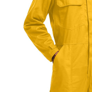 Combinaison de sécurité ignifuge de qualité supérieure à prix abordable avec couleur unie, conception de logo personnalisé OEM - Product Image 5