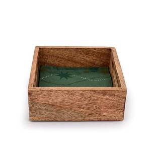 Porte-serviettes en bois Nakpin Ring pour la maison, le bureau et la voiture |   Conception moderne, durable et écologique - Product Image 1