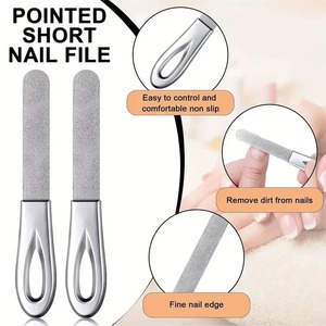 Lime à ongles double face EMERY avec manche, outil de soin des ongles durable, 9 cm/3,6 po, grain 100, BAFA SURGICAL INSTRUMENTS - Product Image 4