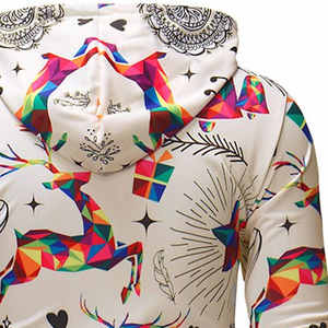 เสื้อฮู้ดดี้คุณภาพสูง 100% โพลีเอสเตอร์ ขายส่ง เสื้อผ้าฤดูหนาว สตรีทแวร์ ฮู้ดดี้เปล่าสำหรับพิมพ์ลายแบบ Sublimation เสื้อฮู้ดดี้ผู้ชาย - Product Image 4