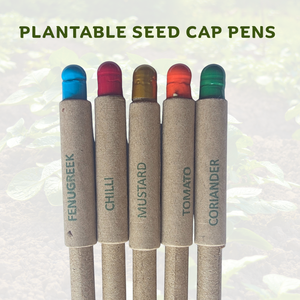 Bolígrafos de Papel con Cápsula de Semillas Plantables, Producto Ecológico que Crecerá en Hierbas o Flores Después de Usarse - Product Image 2