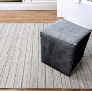 Handmade Abstract Dhurrie Wool Rug | Modern Flatweave Area Carpet | Contemporary Textured Living Room Home Decor Rug - Product Image 5