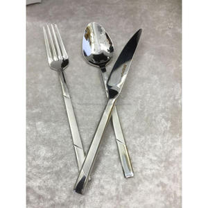 Spoon Fork And Knife <b>Set</b> of 3 Pcs Stainless Steel Cutlery <b>Set</b> And Silverware For Restaurant Supplies Hotel Event Tableware Use - Product Image 2