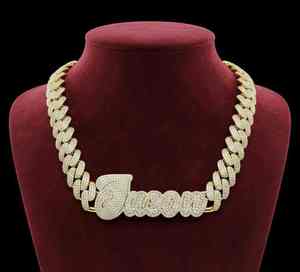 Cuban Link <b>Iced</b> <b>Out</b> Jesus Pendant <b>Chain</b> for Men 10K 14K Gold Silver Hip Hop Necklace Luxury Statement Jewelry Gift - Product Image 4