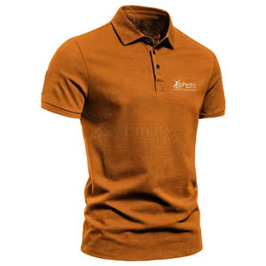 Casual Wear Customized Design Men Polo T-Shirts Lightweight Durable Material Men Polo T-Shirts - Product Image 2