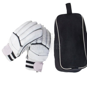 Gants de cricket en cuir de qualité supérieure, prix d'usine, logo personnalisé - Product Image 5
