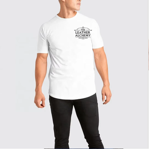 Men's Athletic Workout Training T-<b>Shirt</b> Slim Fit Eco-Friendly Canvas Quick Dry Breathable Fitness Running Exercise Sports - Product Image 1