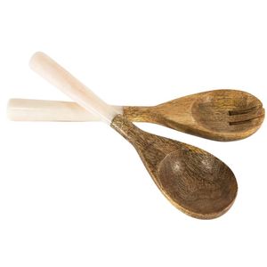 Best ever Design <b>Salad</b> Server With Bone Handle Wooden <b>Salad</b> Server Bone <b>Salad</b> Server <b>Salad</b> <b>Tools</b> At very low factory Price - Product Image 6