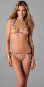 Traje de Baño Elegante con Estampado Digital, Aspecto Artístico de Alta Gama, Textura Suave, Calidad Premium, Bikini de Playa para Mujer - Product Image 4