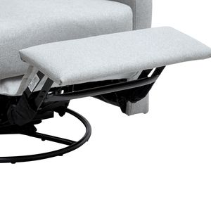 Sillón Reclinable Giratorio Eléctrico con Capacidad de Peso de 250 Libras, Puerto USB, Poliéster, Cómodo Sillón Reclinable Giratorio - Product Image 4