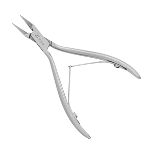 Stainless Steel Cuticle Nipper Professional Nail Cutter Polish Satin Finish Manicure Pedicure Nail Care Tool - Product Image 1