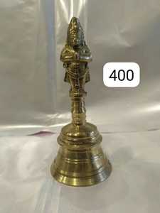 Lampe Diya décorative de luxe en laiton, porte-huile traditionnel en métal pour la cérémonie hindoue Pooja, la fête de Diwali et la décoration de table festive - Product Image 4
