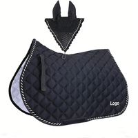 Tapis de selle d'obstacles en cuir personnalisable de haute qualité avec accessoires équestres