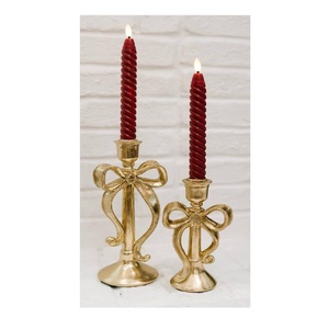 Porte-bougie en aluminium à la vente, avec un design élégant en forme d'arbre, centre de table pour Noël, mariage, décoration de la maison - Product Image 2