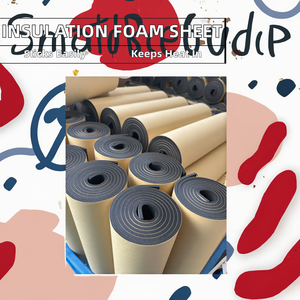 Aislamiento Térmico Autoadhesivo, Lámina/Rollo de Espuma de Goma <span class=keywords><strong>EVA</strong></span> para Aislamiento Acústico, Espesor de 3-750 mm, 2000x1000 mm - Product Image 1