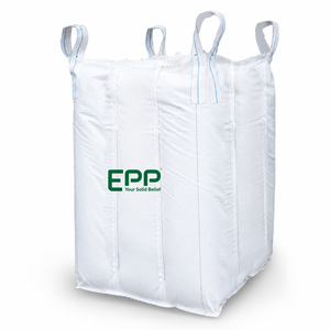 Sacs en polypropylène FIBC de 1 tonne, 100 % matière vierge, sacs jumbo à fond souple avec bec verseur, emballages flexibles - Product Image 1