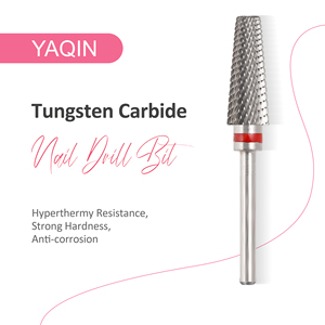 Yaqin 3/32'' 6.0mm Fresa Professionale per Manicure 5 in 1 Aggiornata, Utensile per Rimozione Cuticole in Carburo di Tungsteno - Product Image 1