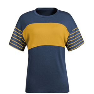 Camiseta de algodón suave para mujer, camiseta de verano informal cómoda de manga corta ligera, ideal para uso diario y diversión al aire libre - Product Image 1