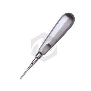 Élévateur dentaire à manche en acier inoxydable pour extraction de dents, instrument chirurgical dentaire - Product Image 3