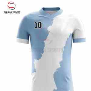 Maillots de foot personnalisés de qualité supérieure du Pakistan, prix bas, vente en gros d'usine, ensembles de maillots de foot. - Product Image 2