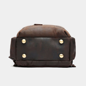 Mochilas de Cuero Elegantes y Modernas para la Temporada de Invierno, Mochilas de Cuero Genuino para Mujer, Estilo Invernal - Product Image 5