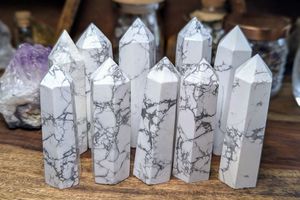 Belle tour d'obélisque naturelle Baguette pierre précieuse de haute qualité sculptée Agate Crystal Point Semi-Precious Stone Crafts d'Aameena - Product Image 4