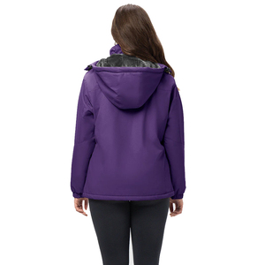 Casual Waterproof Breathable <b>Windbreaker</b> <b>Jacket</b> <b>Women</b> Eco-Friendly Quick Dry Lightweight Plus Size Cotton Nylon - Product Image 2