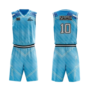 Conjunto de Jersey Deportivo Unisex Personalizado para Práctica de Baloncesto Junior E Score, Ropa Reversible para Bebés, Hombres y Tallas Grandes - Product Image 1