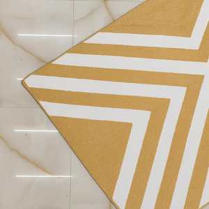 Tapis bohème en jute tressé à la main, en fibres naturelles, pour salon - Product Image 1