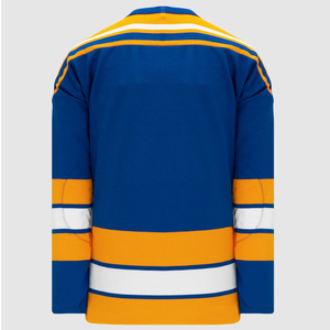 Vêtements de sport d'équipe personnalisés, design tendance de haute qualité, sublimation, 100% polyester, séchage rapide, maillot de hockey sur glace unisexe, double sangle - Product Image 3