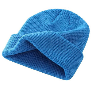 Bonnet d'hiver chaud classique pour homme avec logo personnalisé, en acrylique tricoté, avec revers, pour usage quotidien - Product Image 2