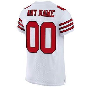 Maillot de football américain personnalisé avec nom et numéro d'équipe imprimés, taille adulte, prix de gros - Product Image 3