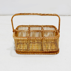 Cestas Hechas a Mano de la Fábrica Artex Dong Thap, Vietnam, Artesanías de Jacinto de Agua y Pasto Marino, Decoración Ecológica BH5212A - Product Image 2