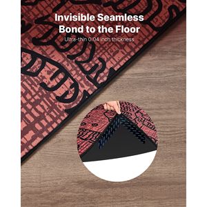 12 Pezzi Adesivi Antiscivolo per Tappeti, Biadesivi Senza Residui, Protezioni per Tappeti e Moquette - Product Image 6