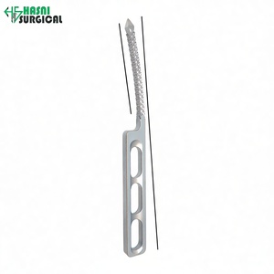 Râpe orthopédique manuelle en acier inoxydable de 240 mm pour os longs, instruments chirurgicaux vétérinaires - Product Image 1