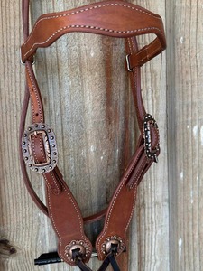 Bridas de PVC Resistentes, Prácticas y de Buena Calidad en Muchos Colores, con Narquera Extraíble y Riendas a Juego, Estilo Western - Product Image 2