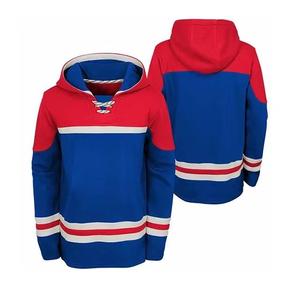 Jersey de Hockey sobre Hielo con Capucha para Hombre, Manga Larga, Rayado, Sublimado, Transpirable, de Poliéster, Ropa Deportiva para Adultos, Corte Regular - Product Image 5