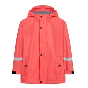 Custom Waterproof Rain Coat for <b>Men</b> & Women | PVC & Polyester Rain Jacket | Windproof Hooded <b>Raincoat</b> - Product Image 3