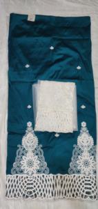 The Timeless Tradition Nigerian Exclusive Fashion George Wrapper Woven Taffeta <b>Fabric</b> Floral Pattern Intricate Design Party Wear - Product Image 2