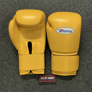 Nouveaux gants de boxe et de sparring Strap Up Winning en cuir de vachette véritable, logo personnalisé, qualité supérieure pour le kickboxing et le Muay Thai - Product Image 6